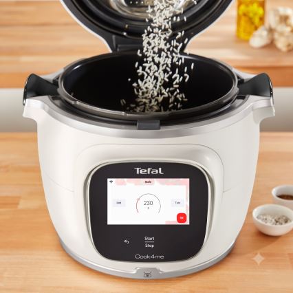 Tefal - Multifunktionaler elektrischer Druckkochtopf 6 l COOK4ME TOUCH PRO 1600W/230V