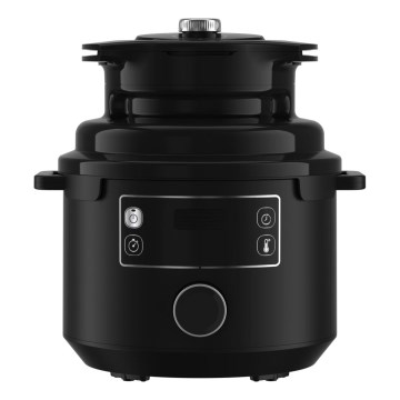 Tefal - Multifunktionaler elektrischer Druckkochtopf, 7,6 l, 1200 W/230 V, schwarz