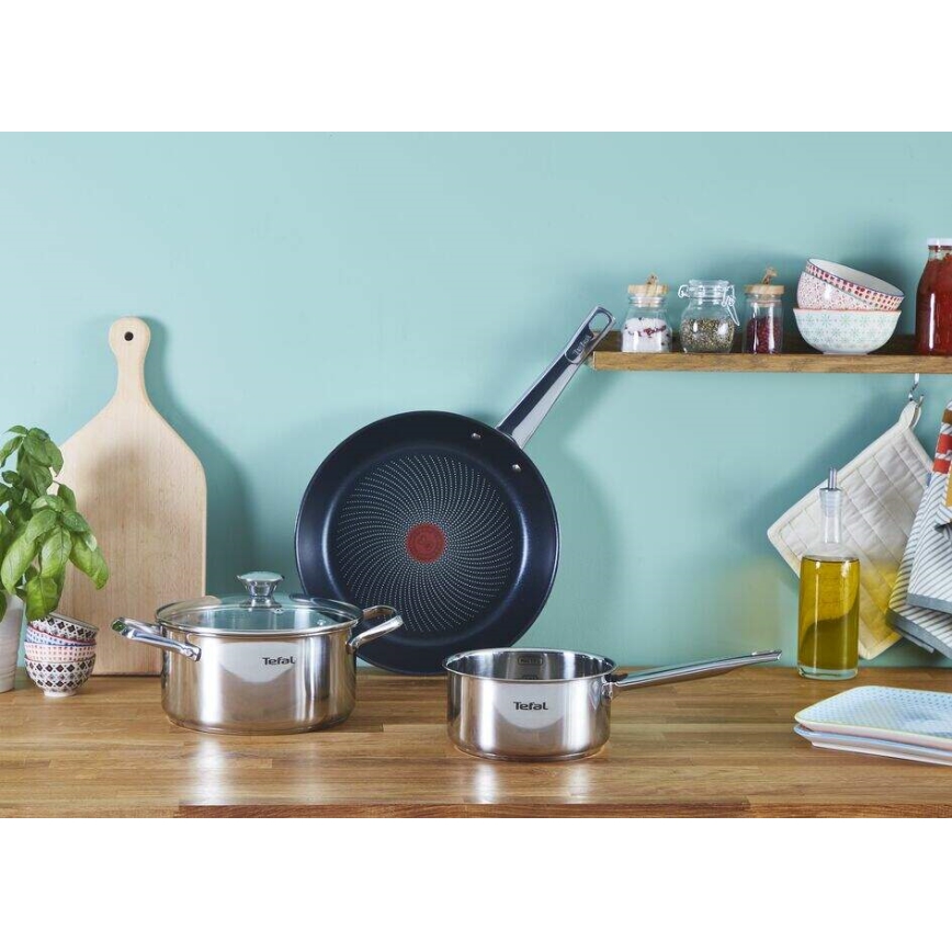 Tefal - Pfannenset, 2-tlg., COOK EAT 24/28 cm