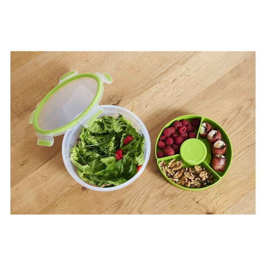 Tefal - Salatbehälter 2,6 l MASTER SEAL TO GO grün