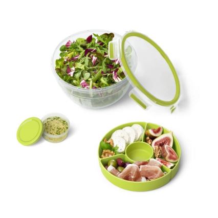 Tefal - Salatbehälter 2,6 l MASTER SEAL TO GO grün