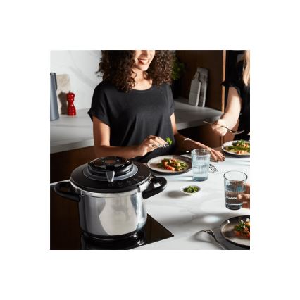 Tefal - Schnellkochtopf 4,5 l CLIPSO+ CHEF Edelstahl
