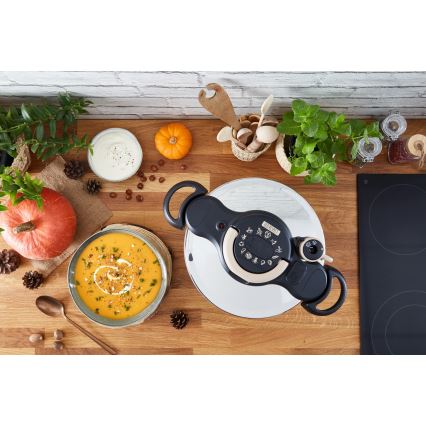Tefal - Schnellkochtopf 6 l CLIPSINMINUT' NATURAL ECO RESPECT