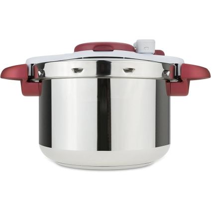 Tefal - Schnellkochtopf 6 l CLIPSO MINUT PERFECT Edelstahl