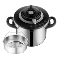Tefal - Schnellkochtopf 8 l CLIPSO+ CHEF Edelstahl