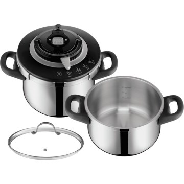 Tefal - Schnellkochtopf-Set 4,5/6 l CLIPSO CHEF