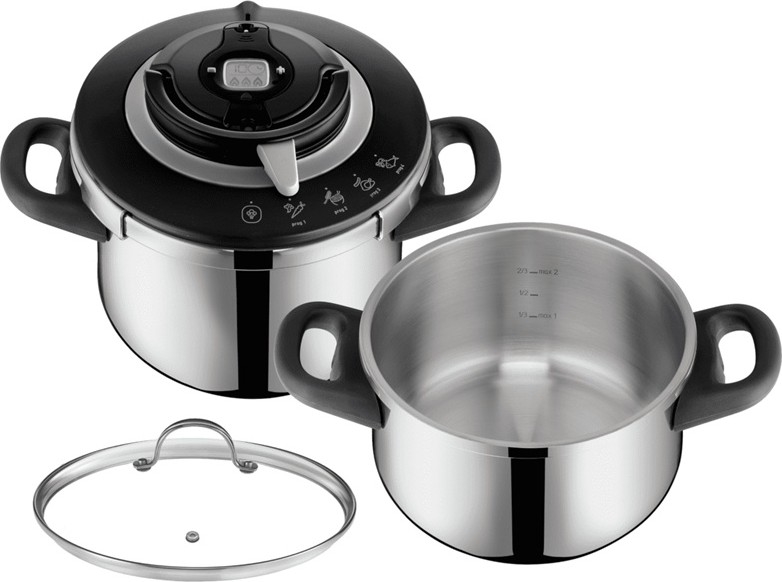Tefal - Schnellkochtopf-Set 4,5/6 l CLIPSO CHEF