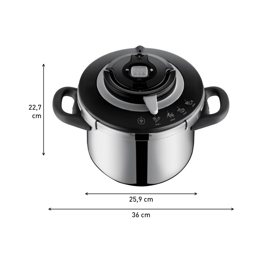 Tefal - Schnellkochtopf-Set 4,5/6 l CLIPSO CHEF