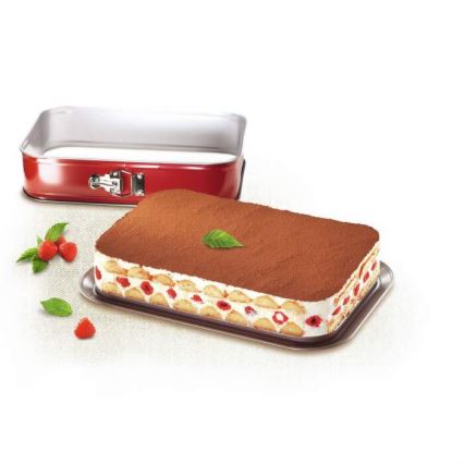 Tefal - Springbackform DELIBAKE 36x24 cm rot