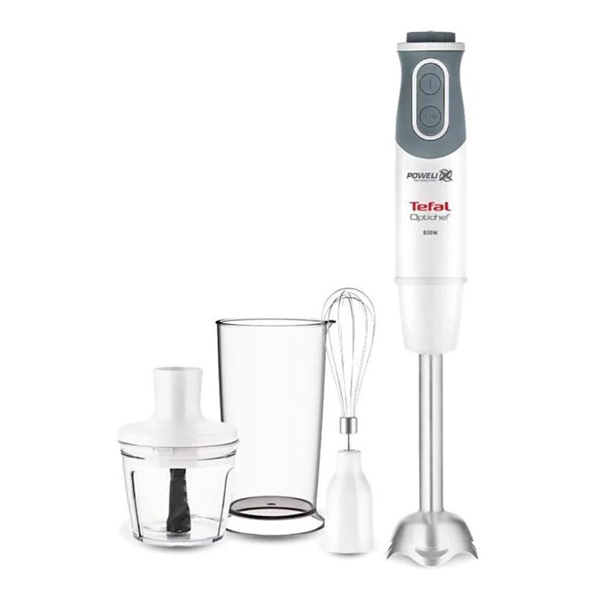 Tefal - Stabmixer OPTICHEF 800W/230V weiß