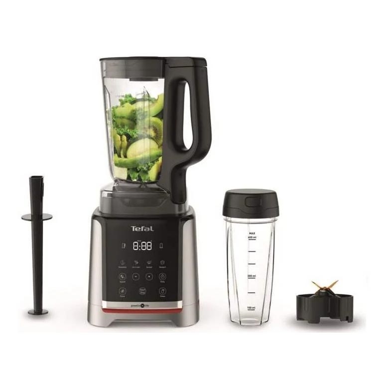 Tefal - Standmixer 1,7 l INFINITYMIX+ 1600W/230V schwarz/Edelstahl