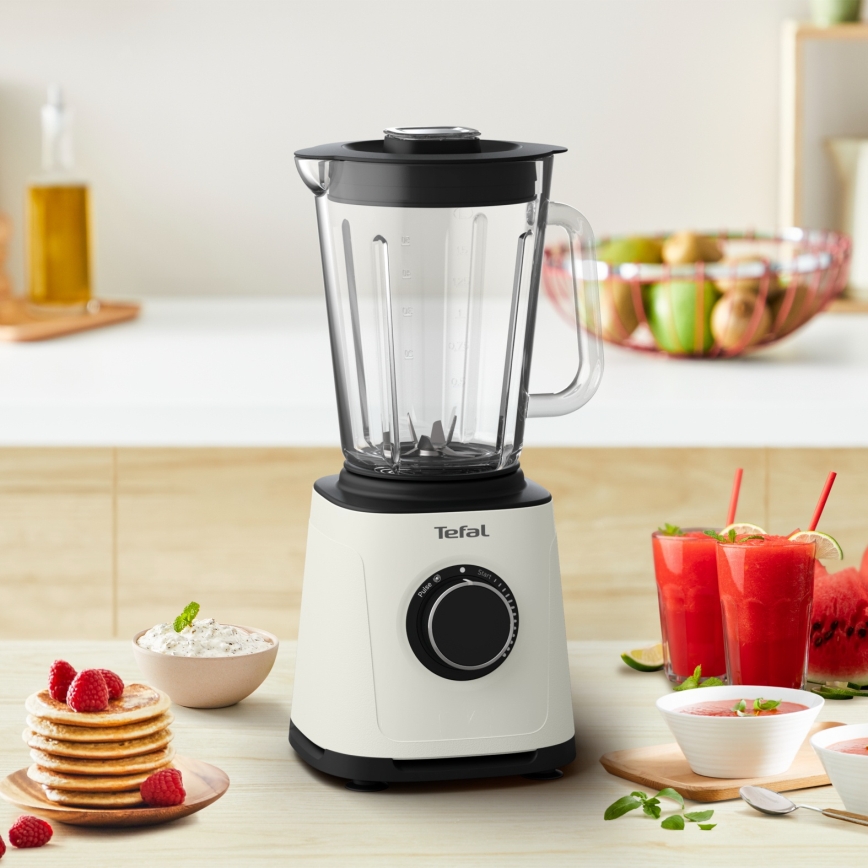 Tefal - Standmixer 2 l PERFECTMIX ESSENTIAL 1200W/230V weiß