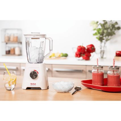 Tefal - Standmixer BLENDFORCE 600W/230V weiß