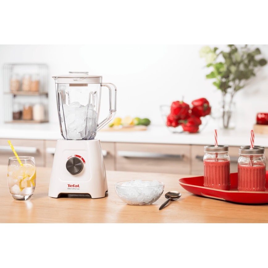 Tefal - Standmixer BLENDFORCE 600W/230V weiß