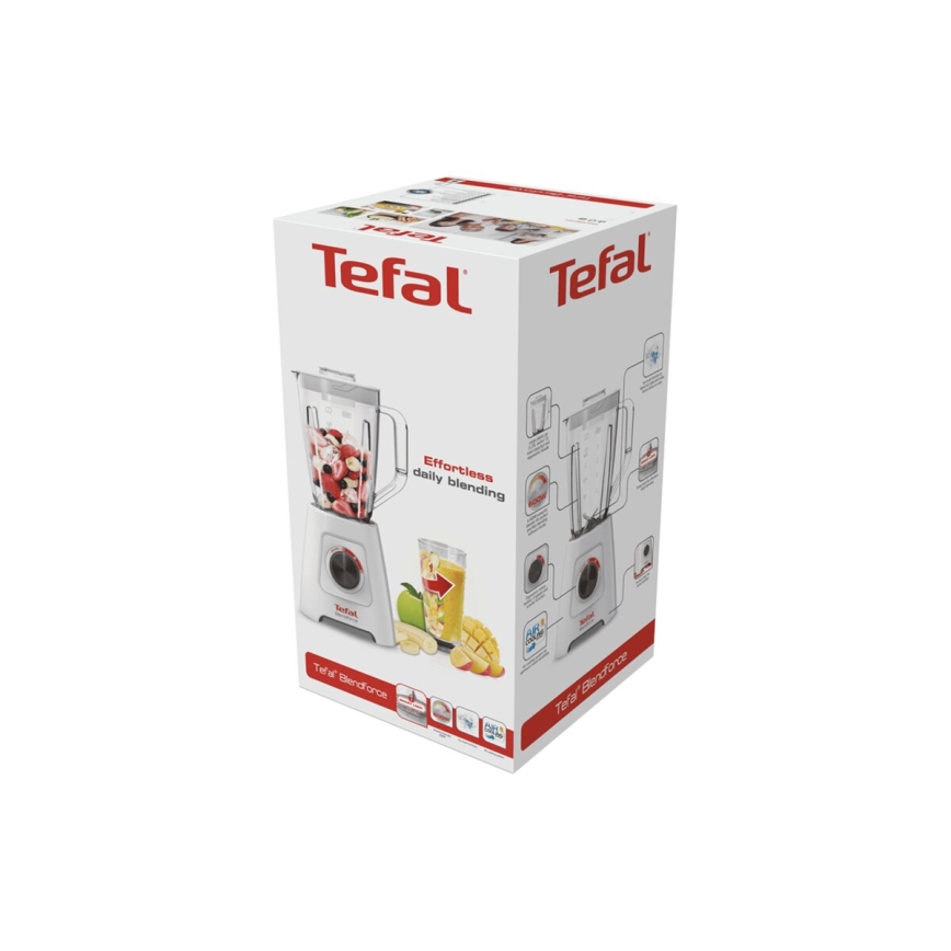 Tefal - Standmixer BLENDFORCE 600W/230V weiß