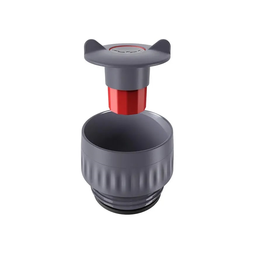 Tefal - Thermobecher 360 ml EASY TWIST MUG Edelstahl/grün