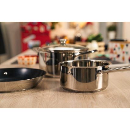 Tefal - Tiefe Bratpfanne mit Deckel COOK EAT 24 cm