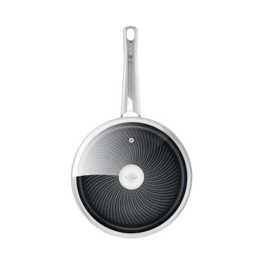 Tefal - Tiefe Bratpfanne mit Deckel COOK EAT 24 cm