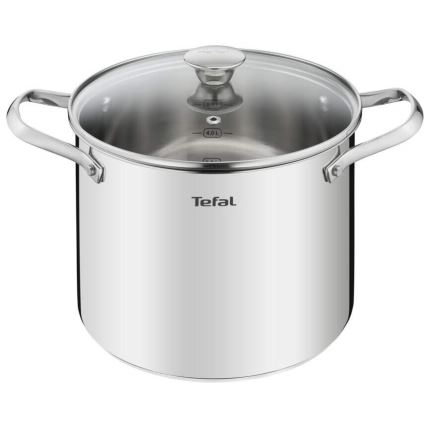 Tefal - Topfset 10 Stk. COOK EAT Edelstahl