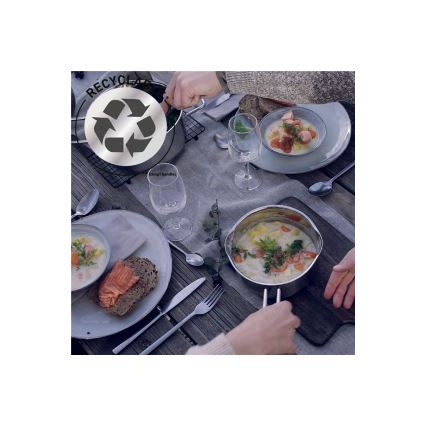 Tefal - Topfset 10-teilig NORDICA aus Edelstahl