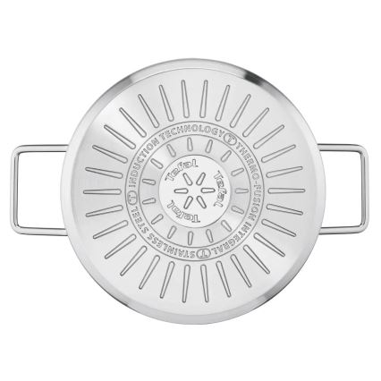 Tefal - Topfset 10-teilig NORDICA aus Edelstahl