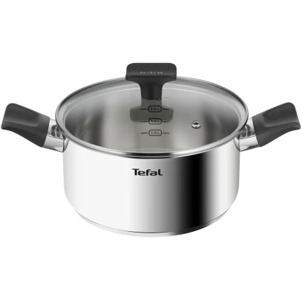 Tefal - Topfset 6 Stk. DELICIOUS Edelstahl