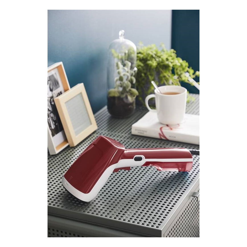 Tefal - Tragbarer Wäschedampfer ACCESS STEAM FIRST 1300W/230V burgunderrot