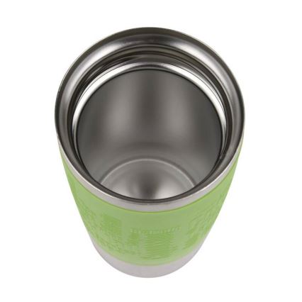 Tefal - Reisebecher 360 ml TRAVEL MUG Edelstahl/Grün