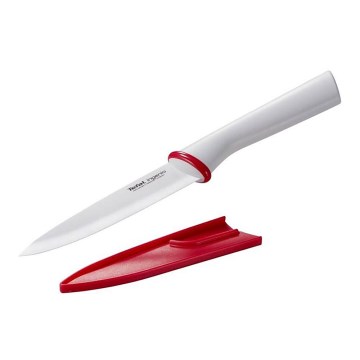 Tefal - Universalmesser aus Keramik INGENIO 13 cm weiß/rot
