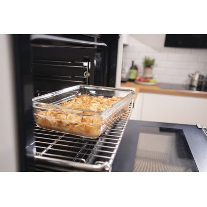 Tefal - Vorratsdose 1,1 l MSEAL GLASS rot/Glas