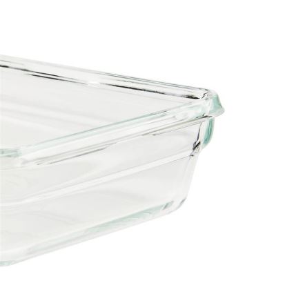 Tefal - Vorratsdose 3 l MSEAL GLASS rot/Glas