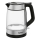 Tefal - Wasserkocher GLASS 1,7l 2200W/230V schwarz/Edelstahl