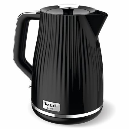 Tefal - Wasserkocher LOFT 1,7 l 2400W/230V schwarz