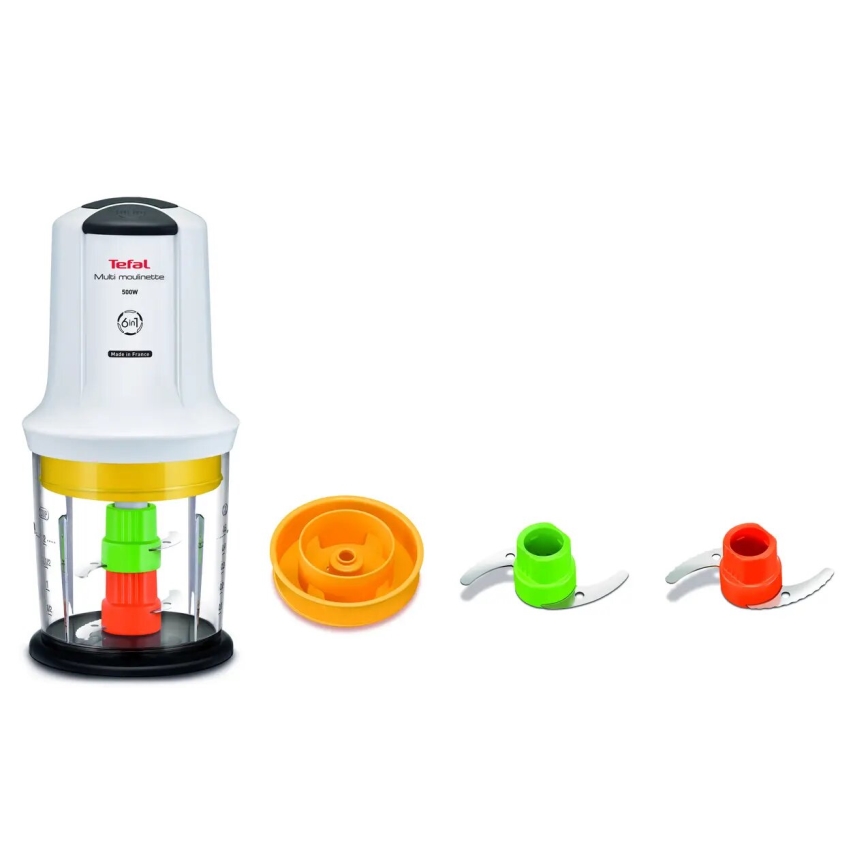 Tefal - Zerkleinerer für Lebensmittel 500W/230V weiß