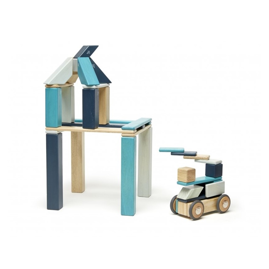 TEGU - Magnet-Bauset Blue 42 Stk.