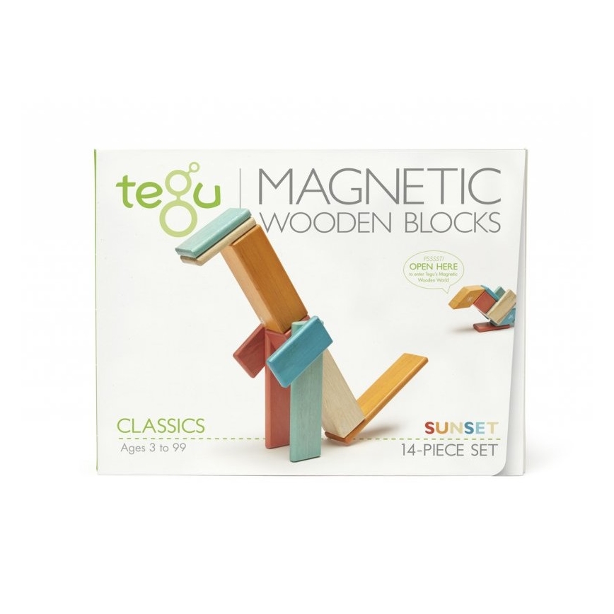 TEGU - Magnet-Bauset Sunset 14 Stk.