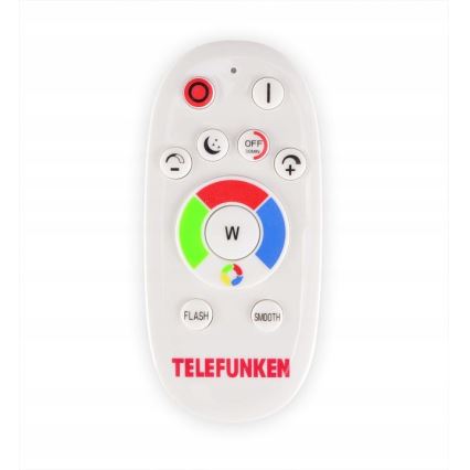 Telefunken 301506TF - Dimmbares Panel (LED RGBW) LED/18W/230V 4000K + Fernbedienung