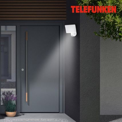 Telefunken 304406TF - LED-Wandstrahler mit Sensor für den Außenbereich LED/20W/230V IP44