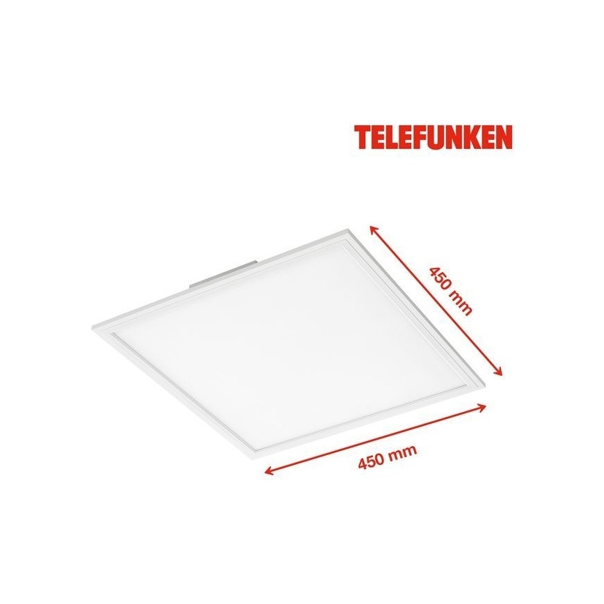 Telefunken 308806TF - Oberflächenmontierbares LED-Panel mit Sensor LED/25W/230V 4000K