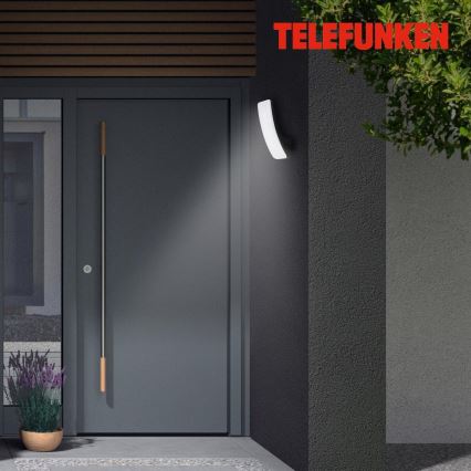 Telefunken 311605TF - LED-Wandleuchte für den Außenbereich LED/15W/230V IP44 schwarz