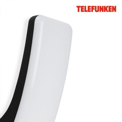 Telefunken 311605TF - LED-Wandleuchte für den Außenbereich LED/15W/230V IP44 schwarz