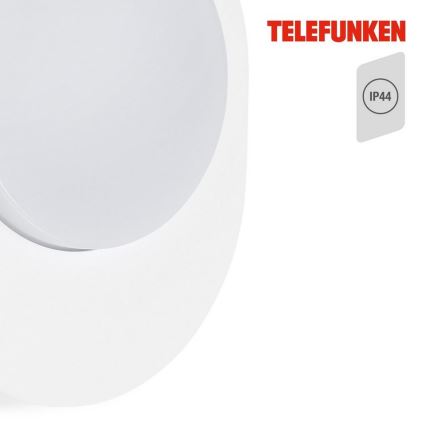 Telefunken 312006TF - LED-Wandleuchte für den Außenbereich LED/8W/230V IP44 weiß