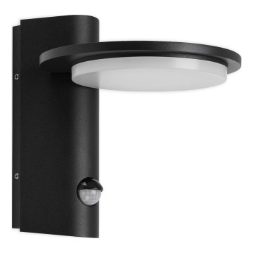 Telefunken 312505TF - LED-Outdoor-Wandleuchte mit Sensor LED/10W/230V IP44 schwarz
