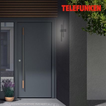 Telefunken 313205TF - LED-Outdoor-Wandleuchte 2xLED/4W/230V 4000K IP44