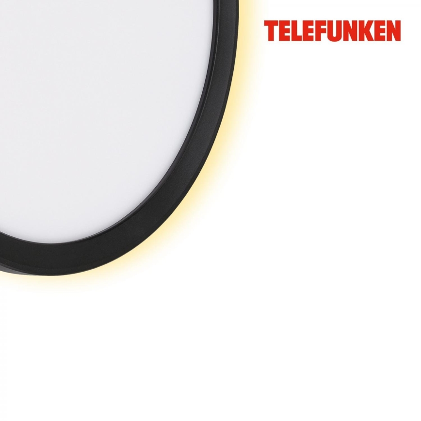 Telefunken 313405TF - LED Außenwandleuchte LED/15W/230V IP44 schwarz