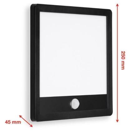 Telefunken 313805TF - LED Außenwandleuchte mit Sensor LED/15W/230V IP44