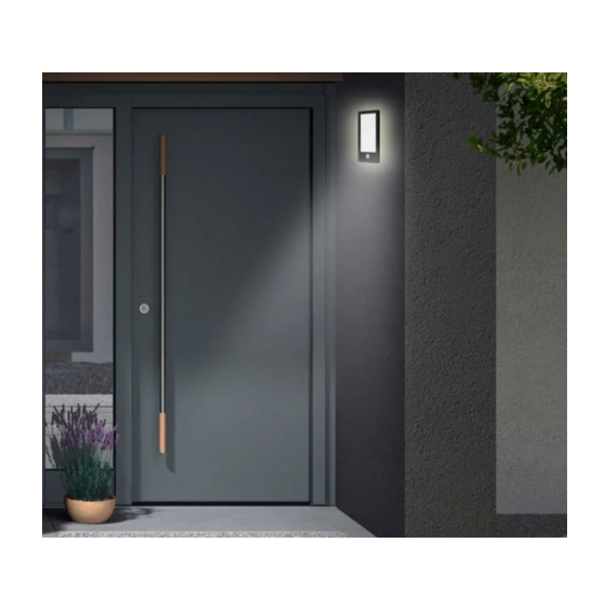 Telefunken 313905TF – LED-Outdoor-Wandleuchte mit Sensor LED/16W/230V IP44