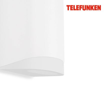 Telefunken 314906TF - LED-Wandleuchte für den Außenbereich 2xGU10/5W/230V IP44 weiß