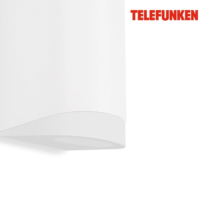 Telefunken 314906TF - LED-Wandleuchte für den Außenbereich 2xGU10/5W/230V IP44 weiß