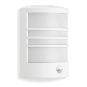 Telefunken 315506TF - LED-Außenwandleuchte mit Sensor, LED/12W/230V, IP44, weiß